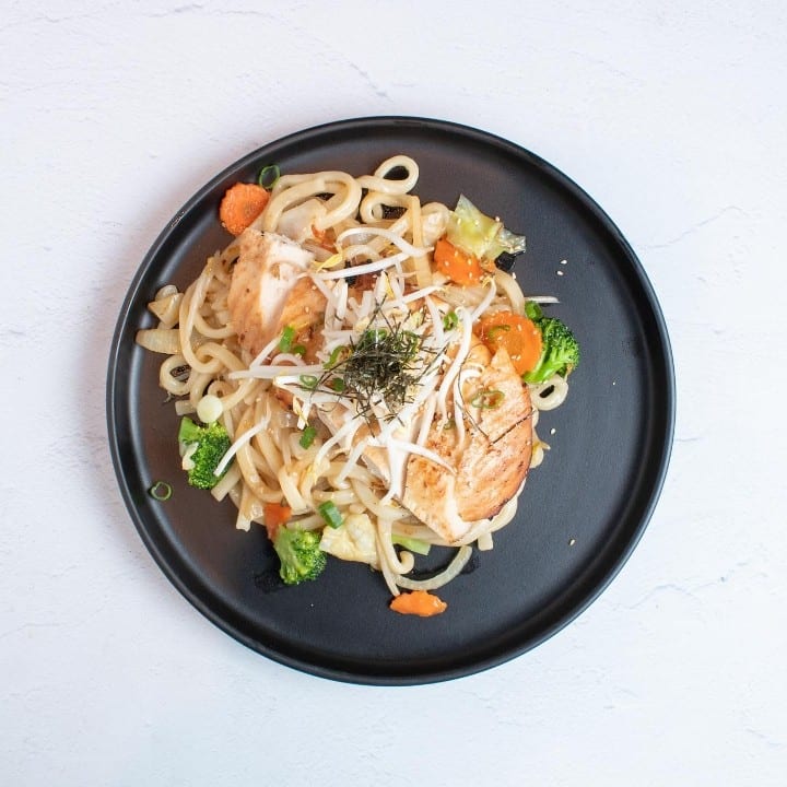 Chicken Yaki Udon Lunch.