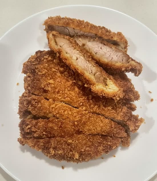 Side Pork Katsu.