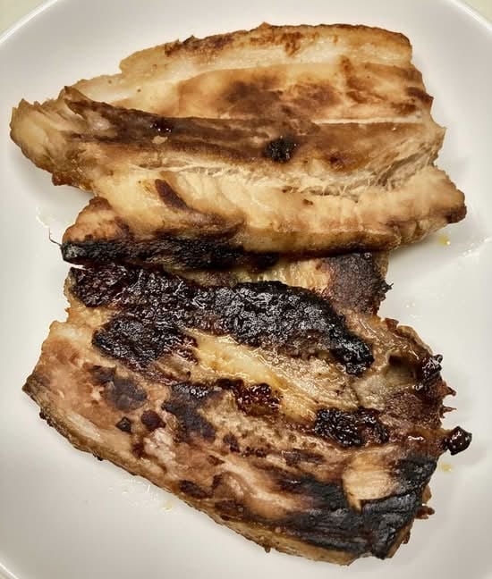 Side Chashu Pork Belly.