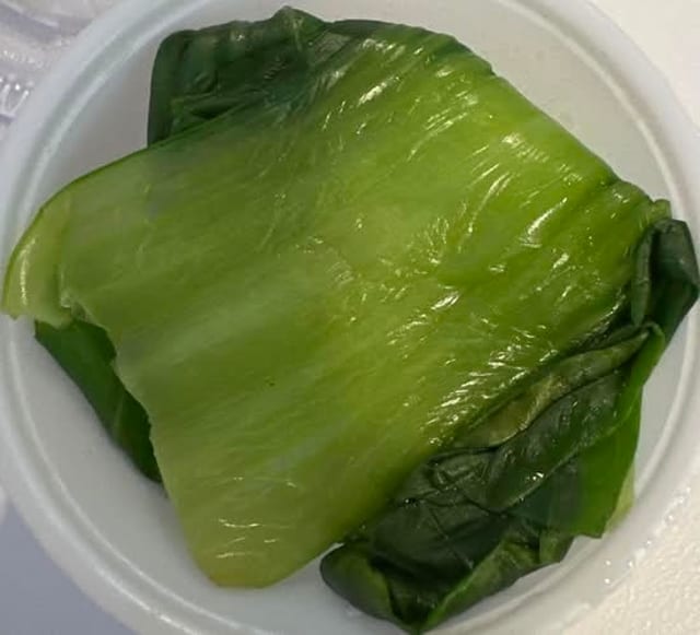 Cup Bok Choy.