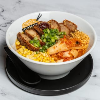 Kimchi & Fried Chicken Ramen