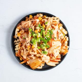 Loaded Kimchi Fries